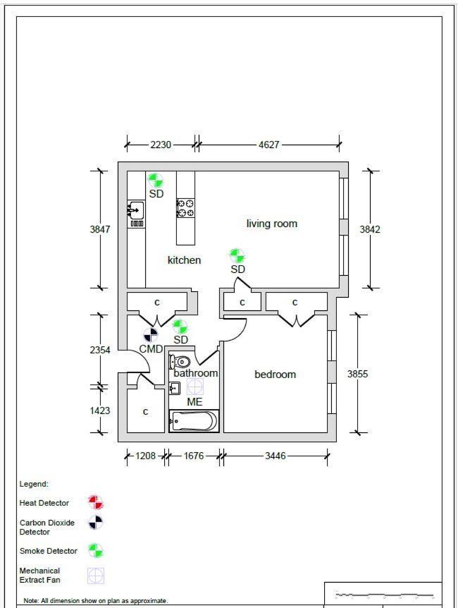 Stunning One Bed With Parking In Centre Apartment *
